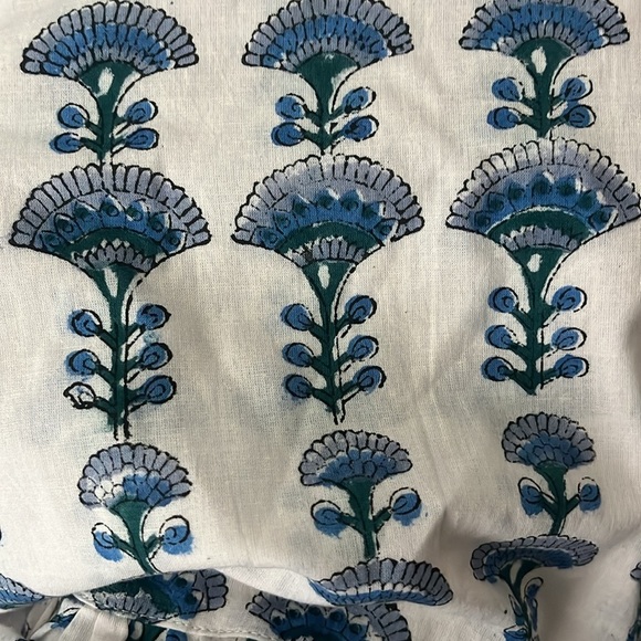 SUR LA VAGUE nwt one size boho blouse - Picture 5 of 5